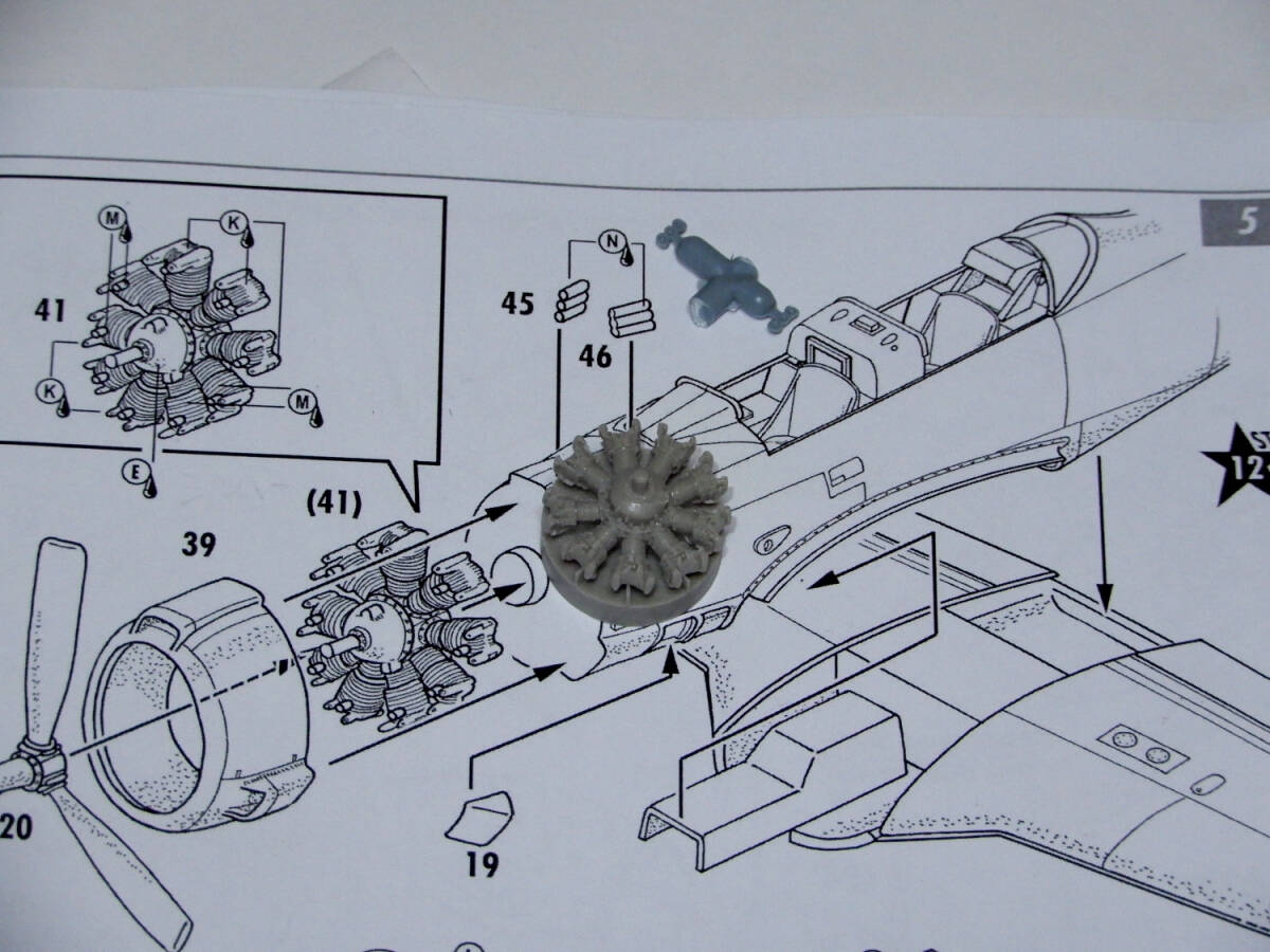 ジャンク★Ｔ－２８Ｂトロージャン★１機分★米海軍、航空自衛隊★スウォード１／７２_5