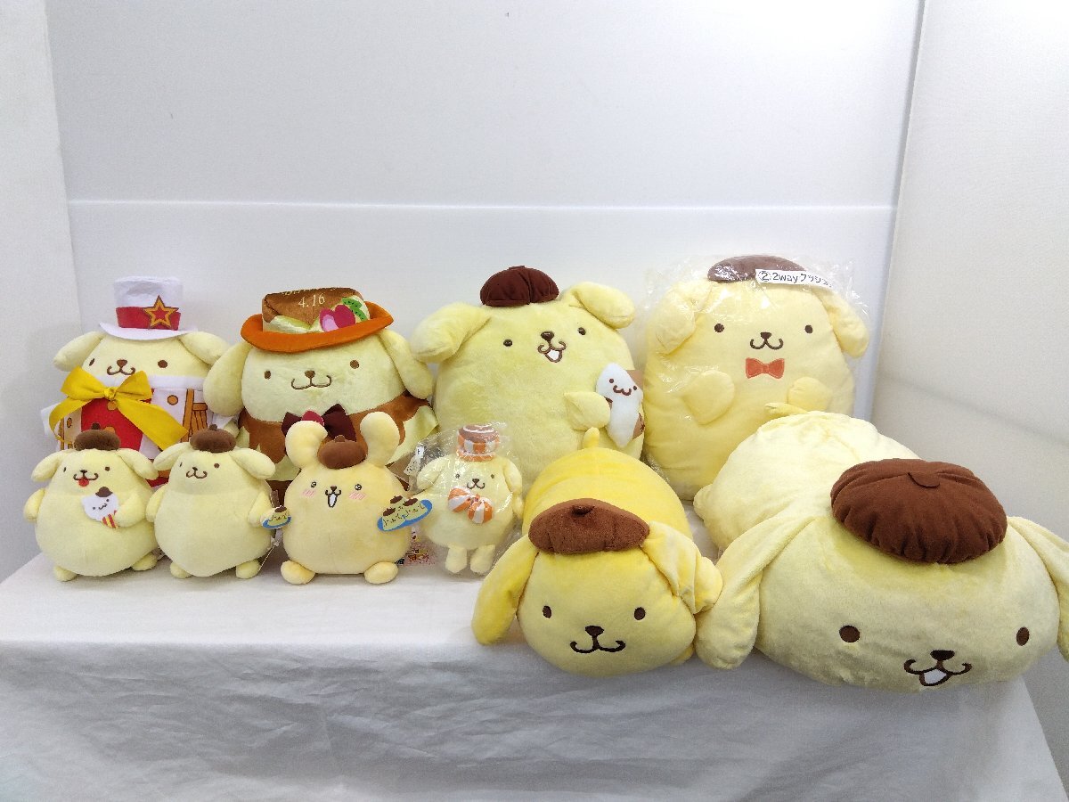 ポムポムプリン いちごフレンズシリーズ ボアマスコット むにゅ