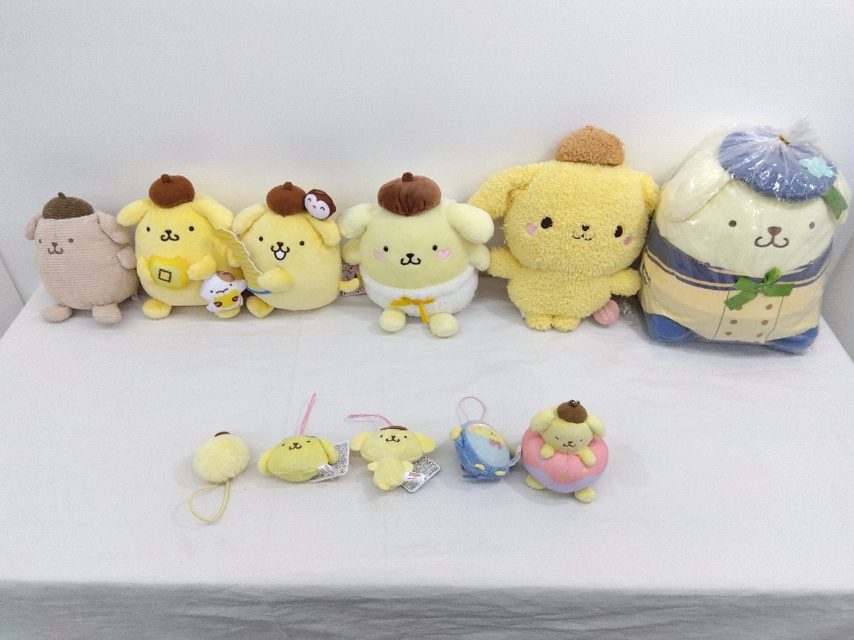ポムポムプリン いちごフレンズシリーズ ボアマスコット むにゅ