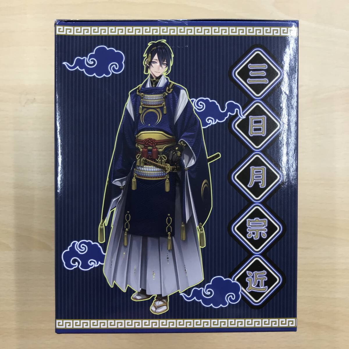 107 B-911/【未開封】刀剣乱舞ONLINE ぬーどるストッパーの陣 其ノ伍 10周年アニバーサリー A賞 三日月宗近 ぬーどるストッパーフィギュア ～ぬーどるストッパーの陣 刀剣乱舞ONLINE みんなのくじ 0 -ONLINE- ～ぬーどるストッパーの陣～』A～G賞の賞品