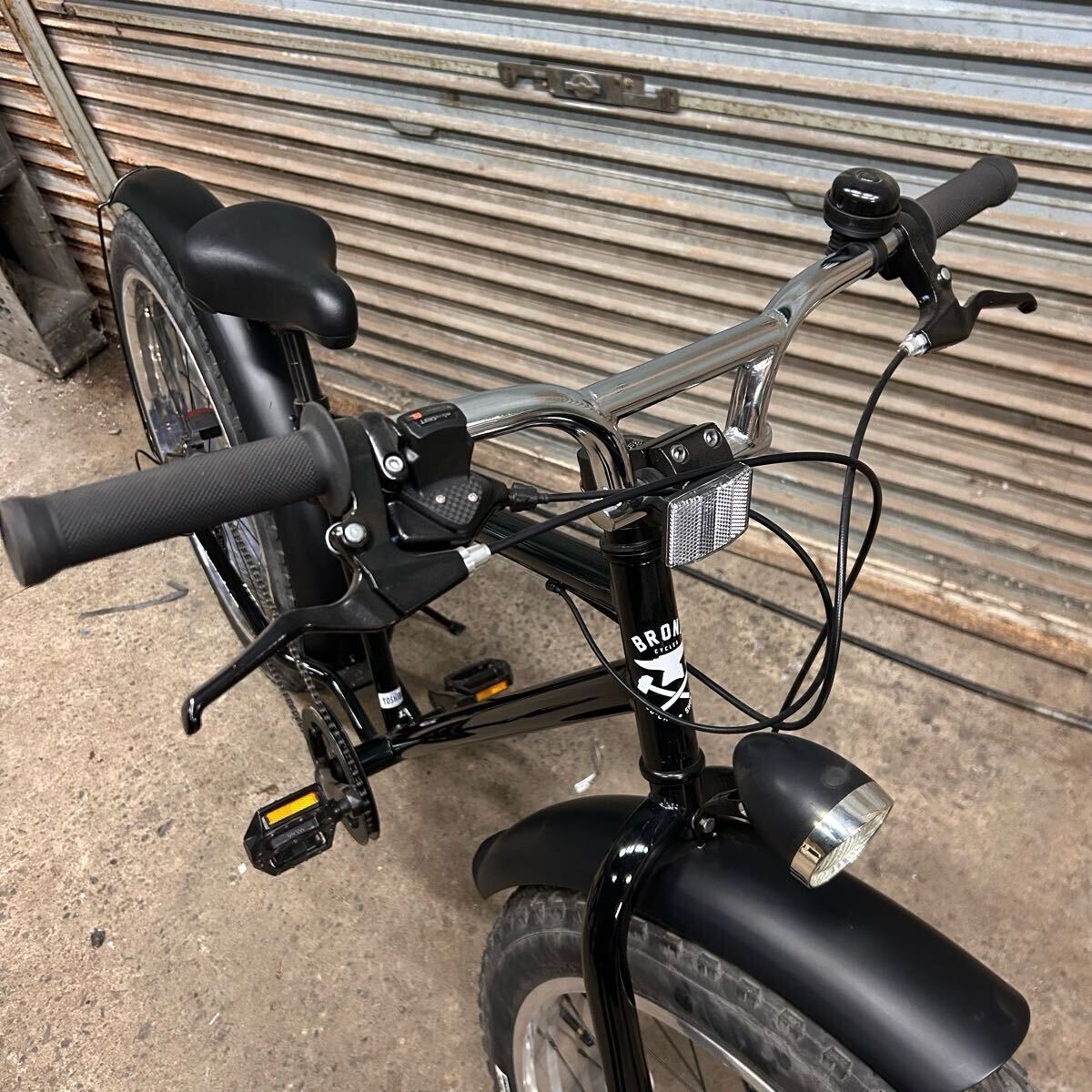 希少ホイール BRONX 4.0DD ブロンクス 26インチ FAT BIKE 26×4.0 ファットバイク クロームホイール ポリッシュ 7段変速 ビーチクルーザー _5