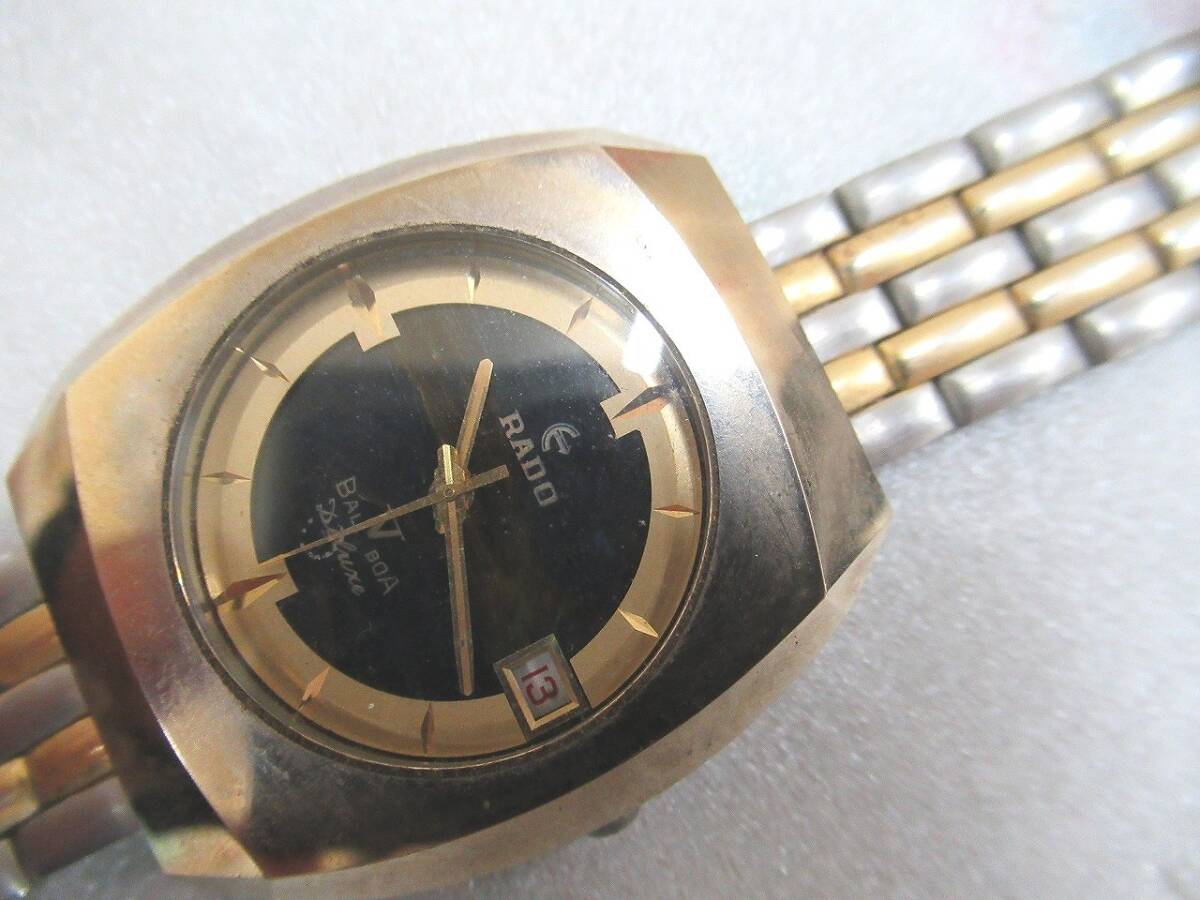 RADO BALBOA 自動巻き 腕時計 本体のみ ジャンク RADO ラドー バルボア 