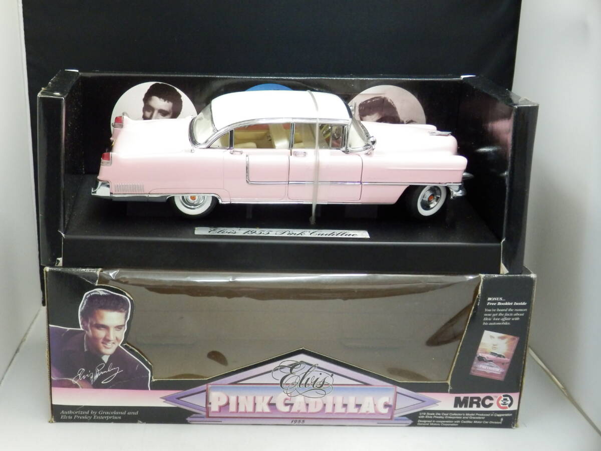 MRC ピンクキャデラック エルビスプレスリー1955 1/18 pink Cadillac
