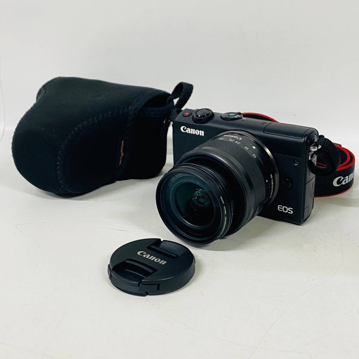 1円~ 動作未確認 キャノン Canon EOS M100 ZOOM LENS EF-M 15-45mm 1: