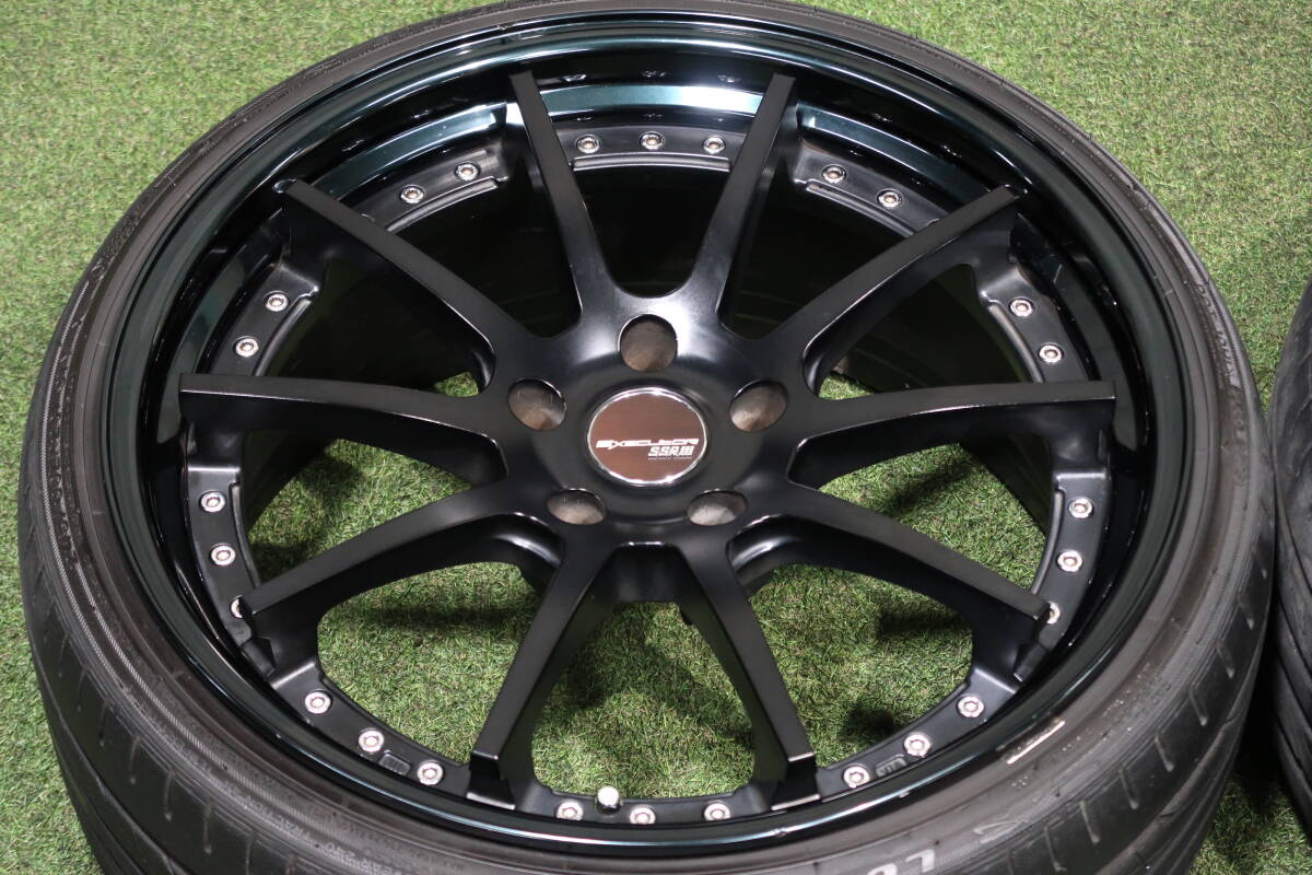 大人気!＞SSR エグゼキューター CV01 20in 9.5J+30/10.5J+38 PCD120