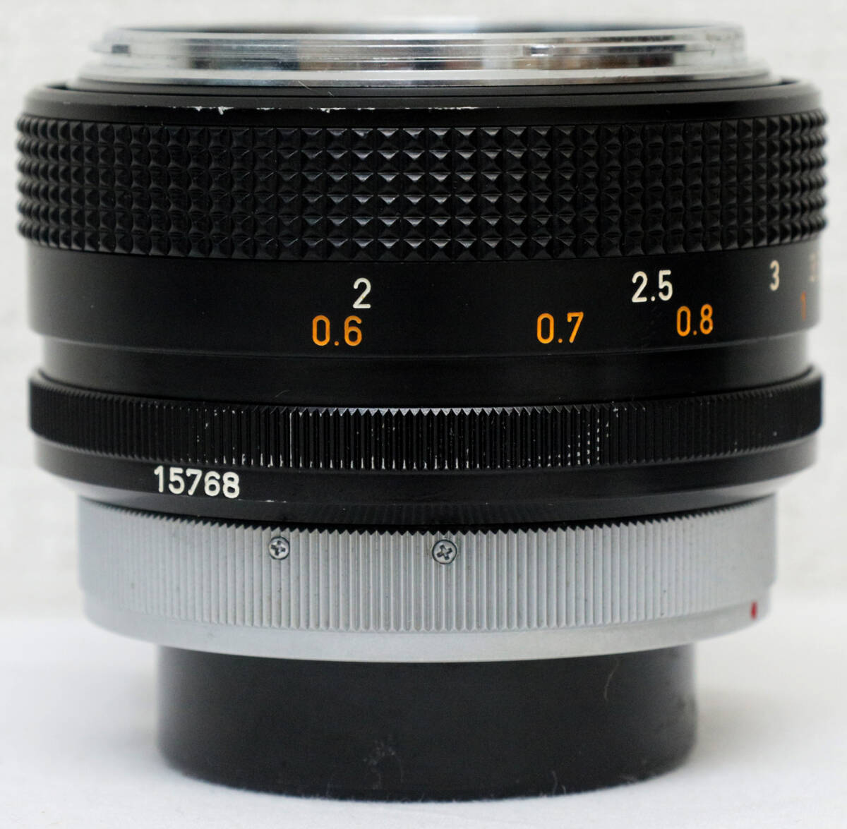 注文品 CANON FD 55mm F1.2 前後キャップ付き キヤノン 大口径標準レンズ