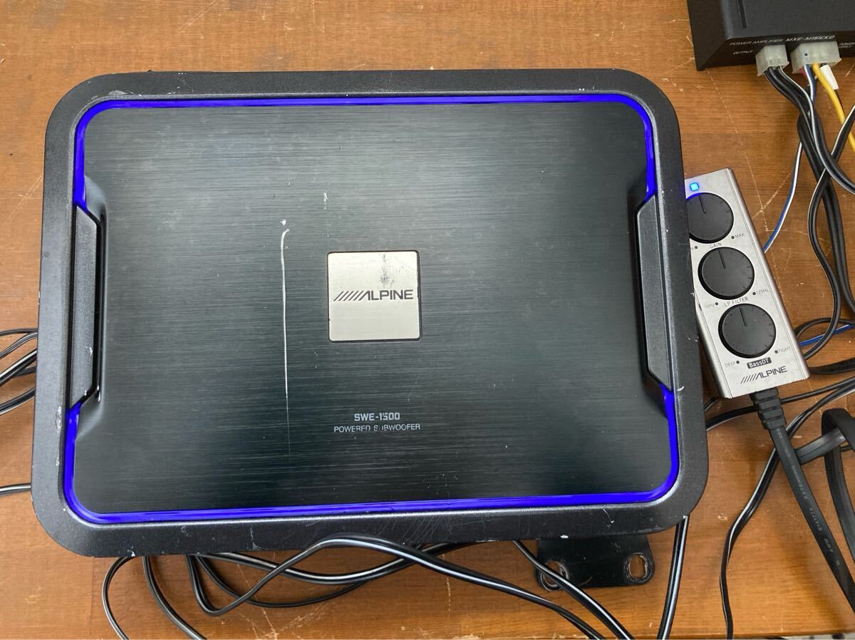 アルパイン SWE-1500 サブウーファー アルパイン SWE-1500 ALPINE 取扱