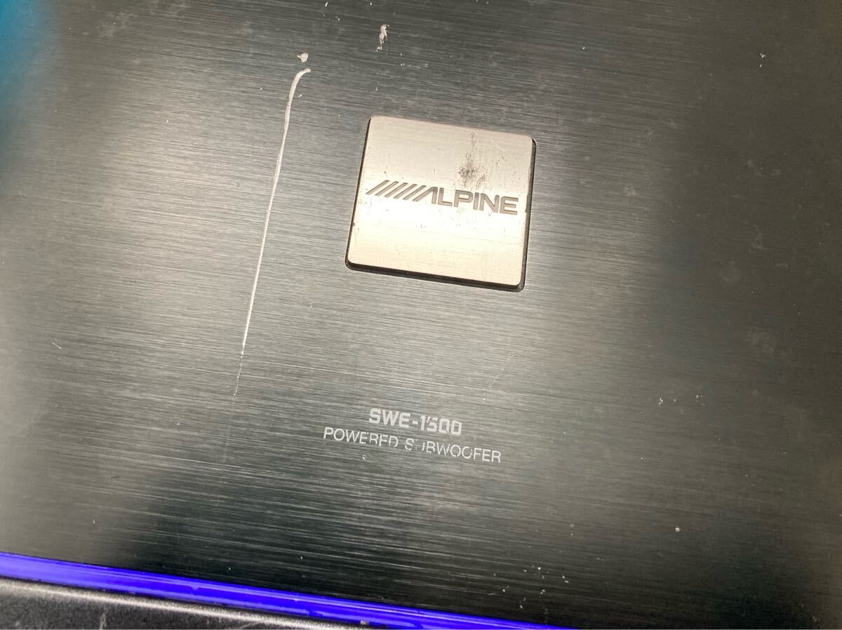 アルパイン SWE-1500 サブウーファー アルパイン SWE-1500 ALPINE 取扱