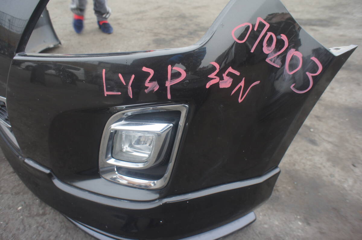 070203　MAZDA　MPV　LY3P-23T　フロントバンパー　35N MPV LY3P マツダ 35N LY3P-23T ＭＰＶ（マツダ）の歴代モデル・グレード別カタログ情報｜中古車