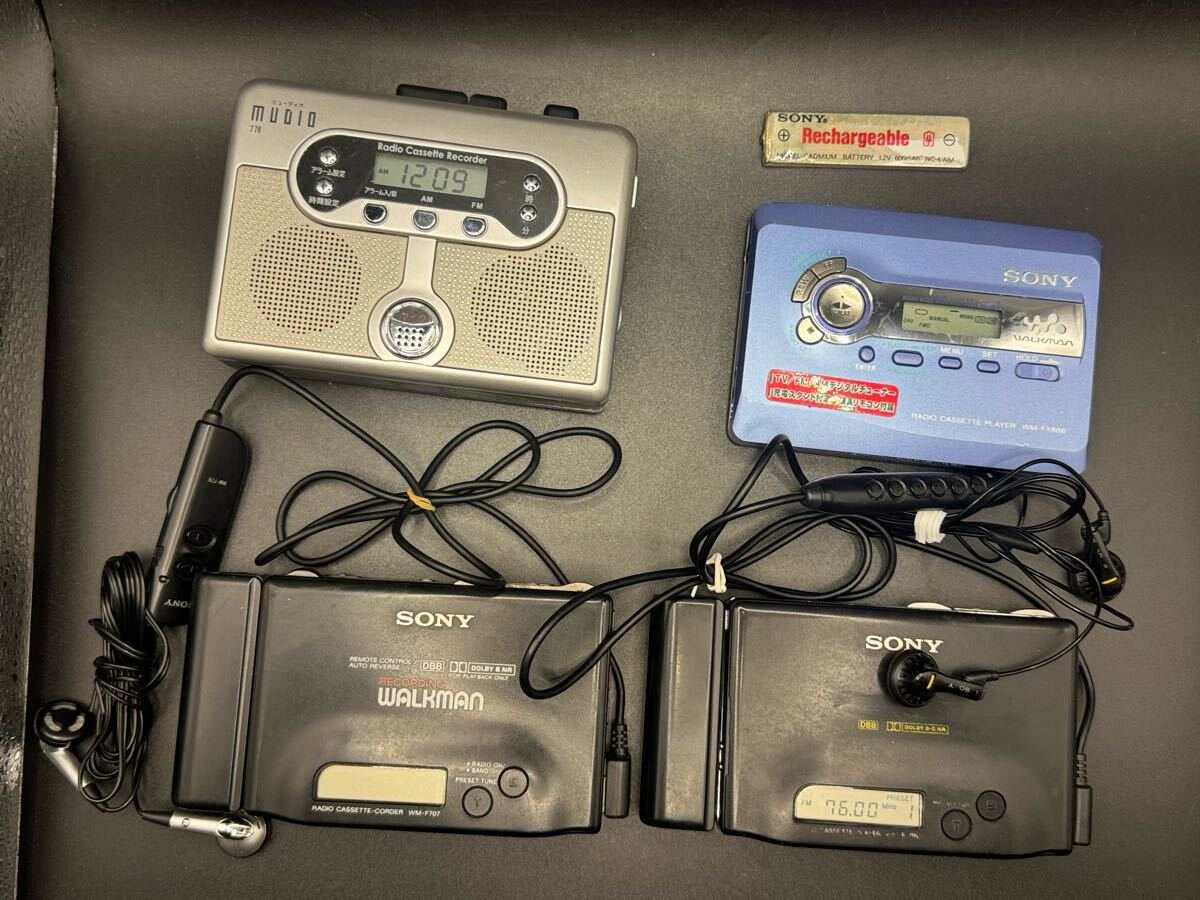 Sony WM-F707 ▷ Walkman Cassette condition Super rare Recording