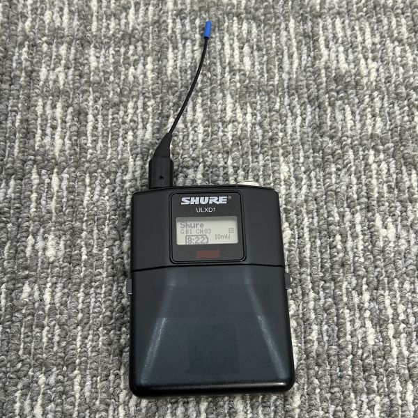A SHURE シュア ULXD1-JB ワイヤレスボディパック型送信機 ワイヤレス