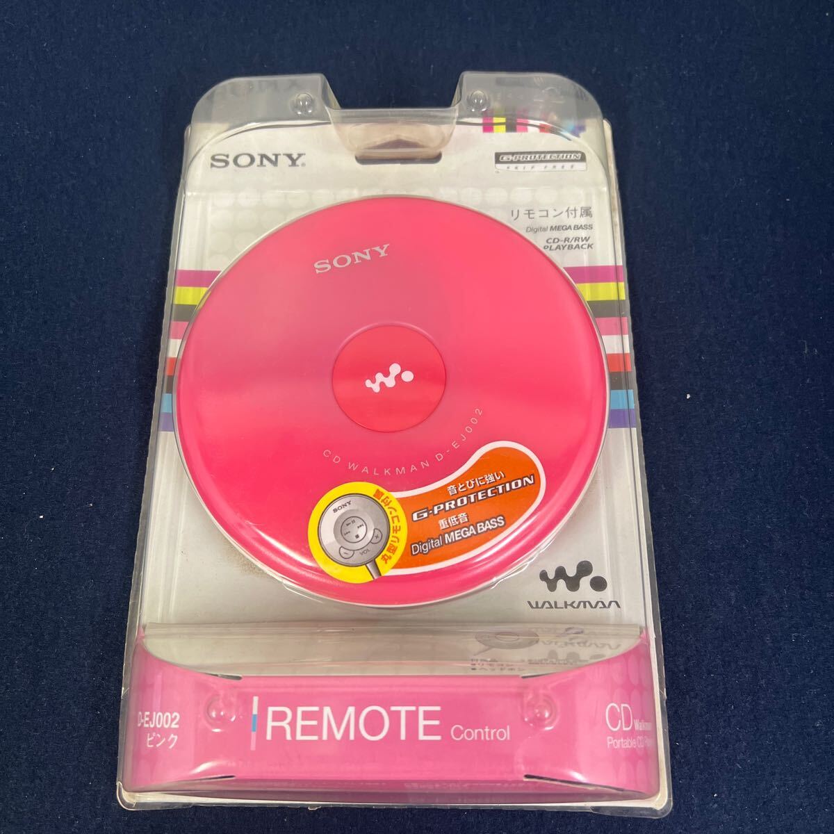 SONY D-EJ002 WALKMAN CDウォークマン ピンク ソニー