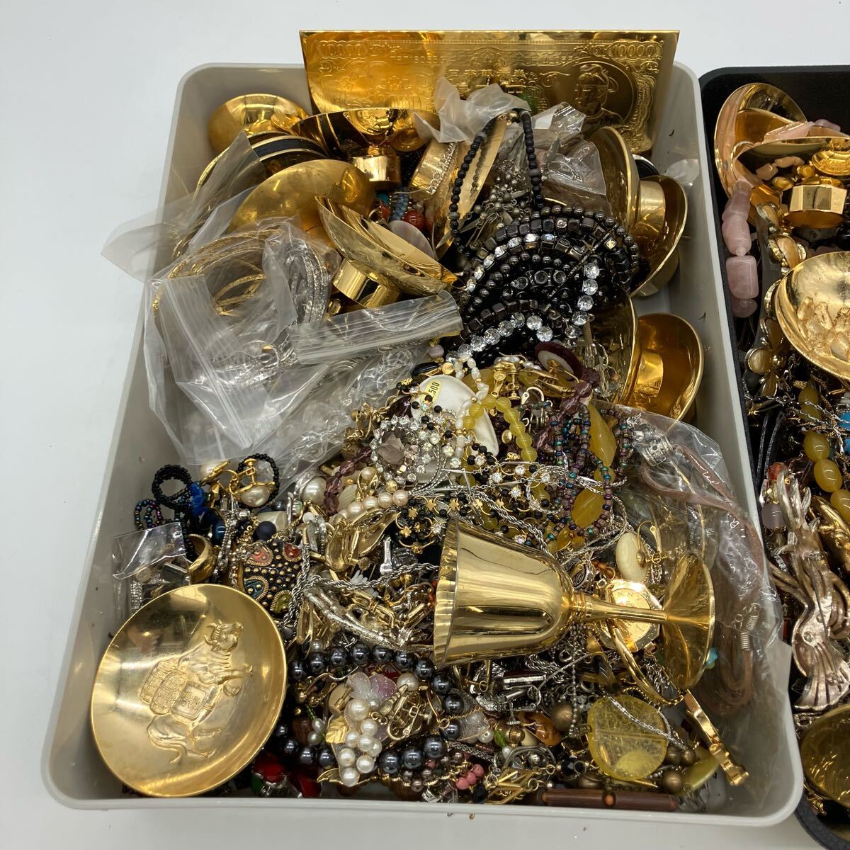 No4 イミテーション 1円 一スタ アクセサリー大量8kg 指輪 ネックレス
