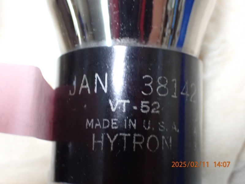 真空管 Hytoron VT52 真空管 HytonVT52 【公式通販】
