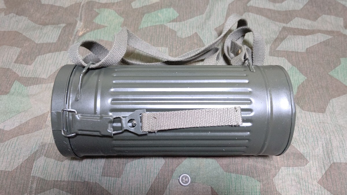 WW2 ドイツ軍 ガスマスクコンテナ レプリカ ロング缶 【公式通販】