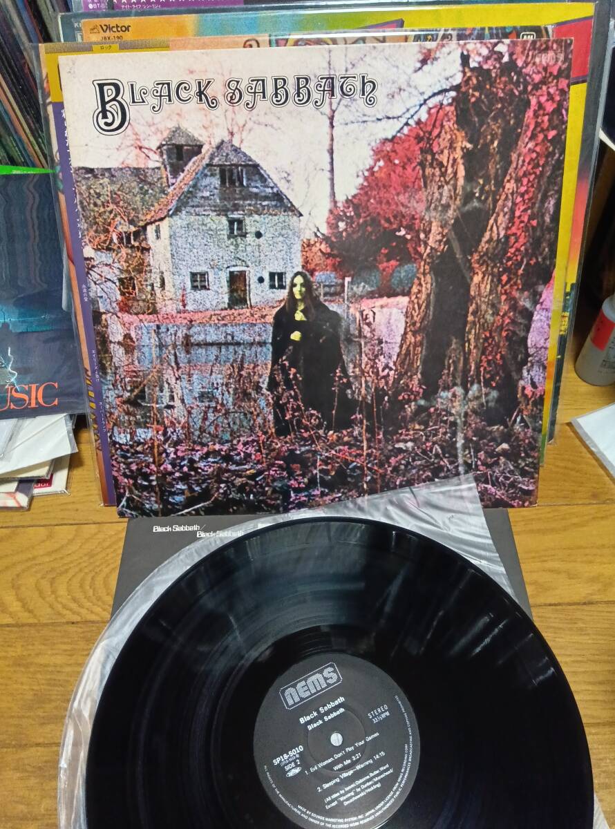 BLACK SABBATH ブラック サバス LP国内盤 盤美 黒い安息日 SP18−5010