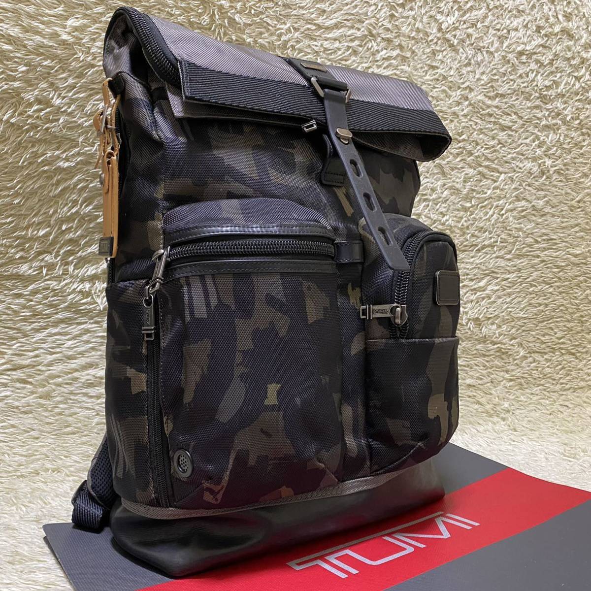 TUMI トゥミ アルファブラボー ルーク ロールトップバックパック TUMI Alpha Bravo Luke Roll-Top/トゥミ アルファ ブラボー ルーク