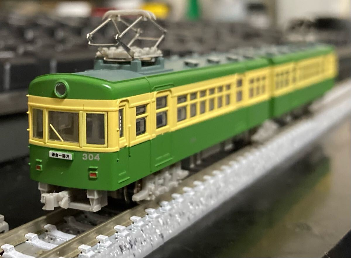 モデモ NT57 江ノ島電鉄 300形 304F 1灯型 M車 MODEMO 江ノ電 NT57 MODEMO