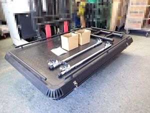 中古 ルーフトップテント eco-tech T-9 INFR-6 エコテック キャリアバー付 車上設置型 ハ