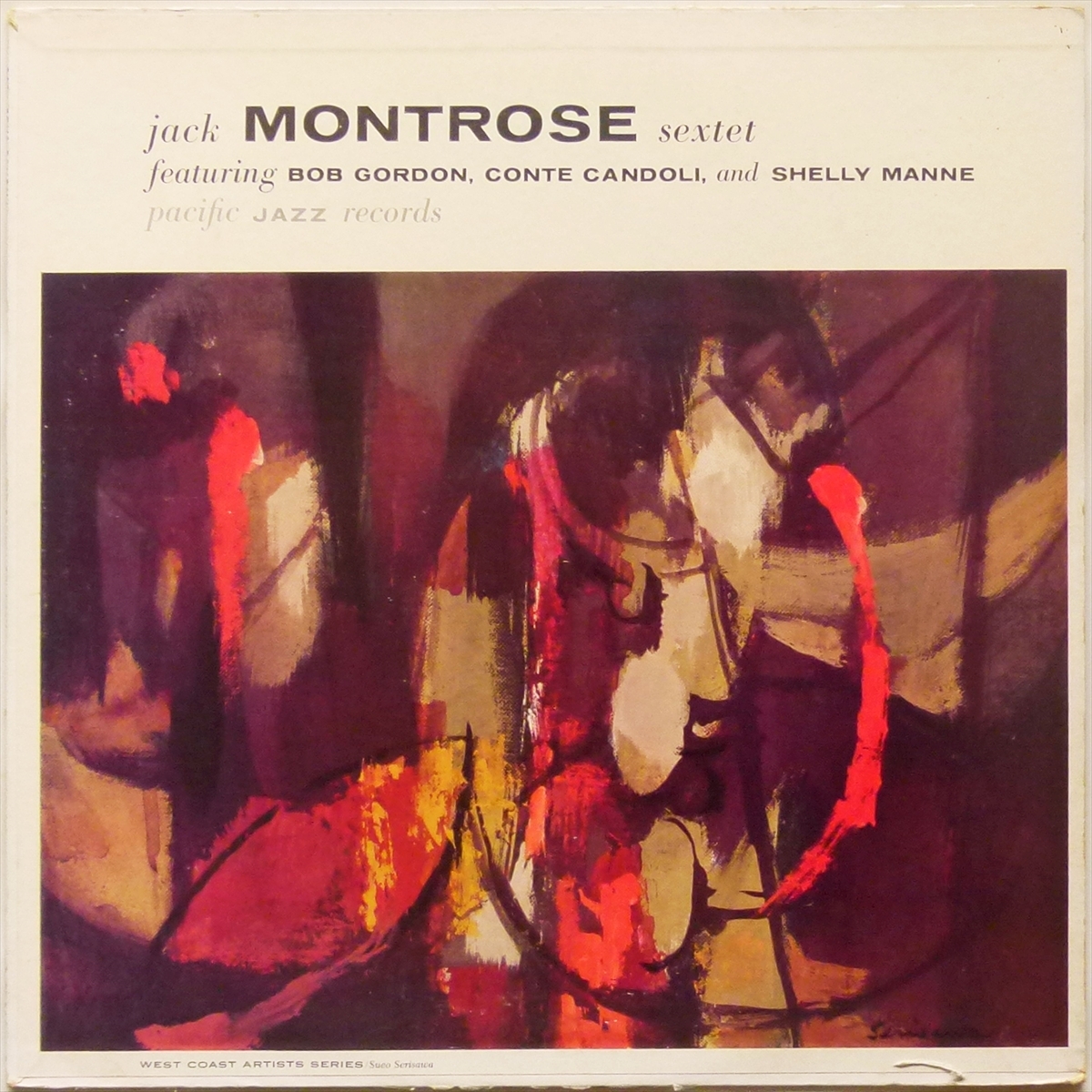 【オリジナル】JACK MONTROSE SEXTET / Jack Montorose★深溝/赤盤/フラット・ディスク★_1