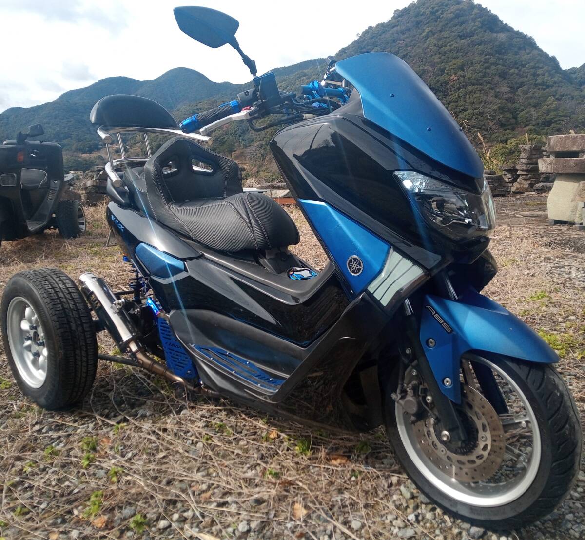 美品絶好調★YAMAHA 　NMAX155トライク★修復歴無★　カスタム40万　売切　コミコミ_2