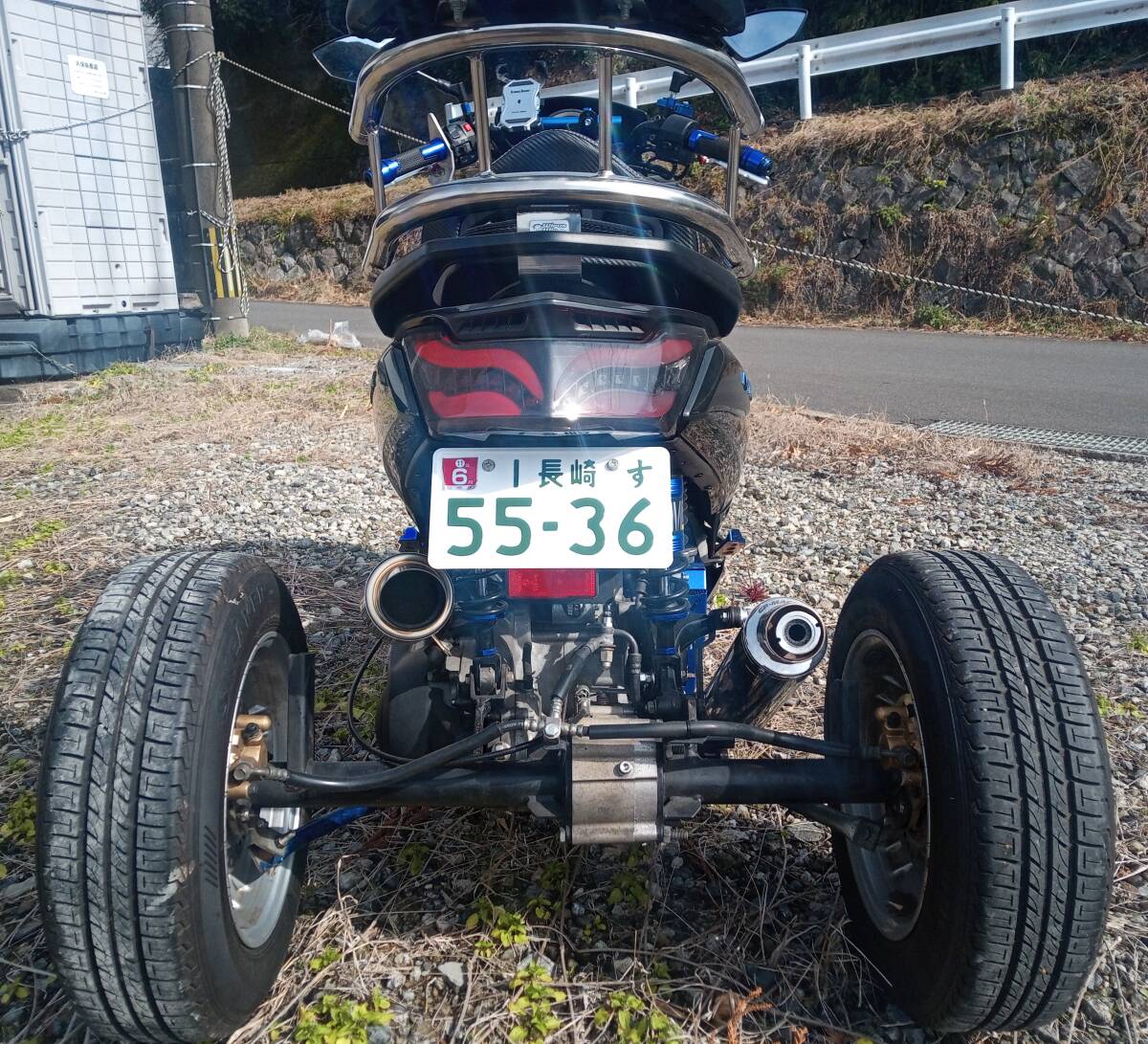 美品絶好調★YAMAHA 　NMAX155トライク★修復歴無★　カスタム40万　売切　コミコミ_4