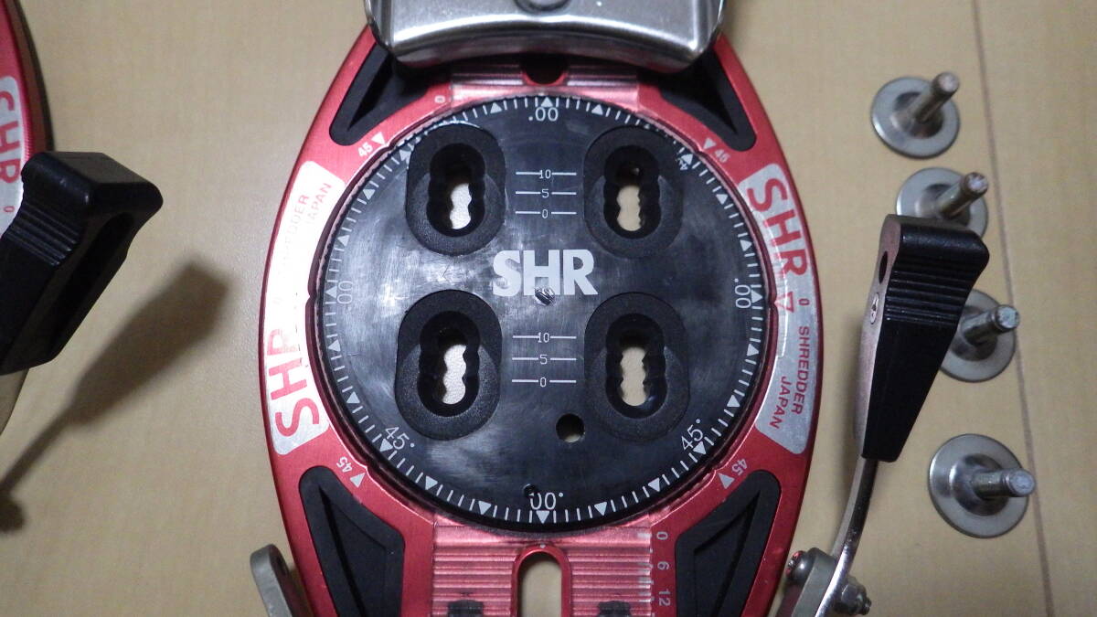 ☆SHR Step-in BINDINGS +ヒールアダプター used_3