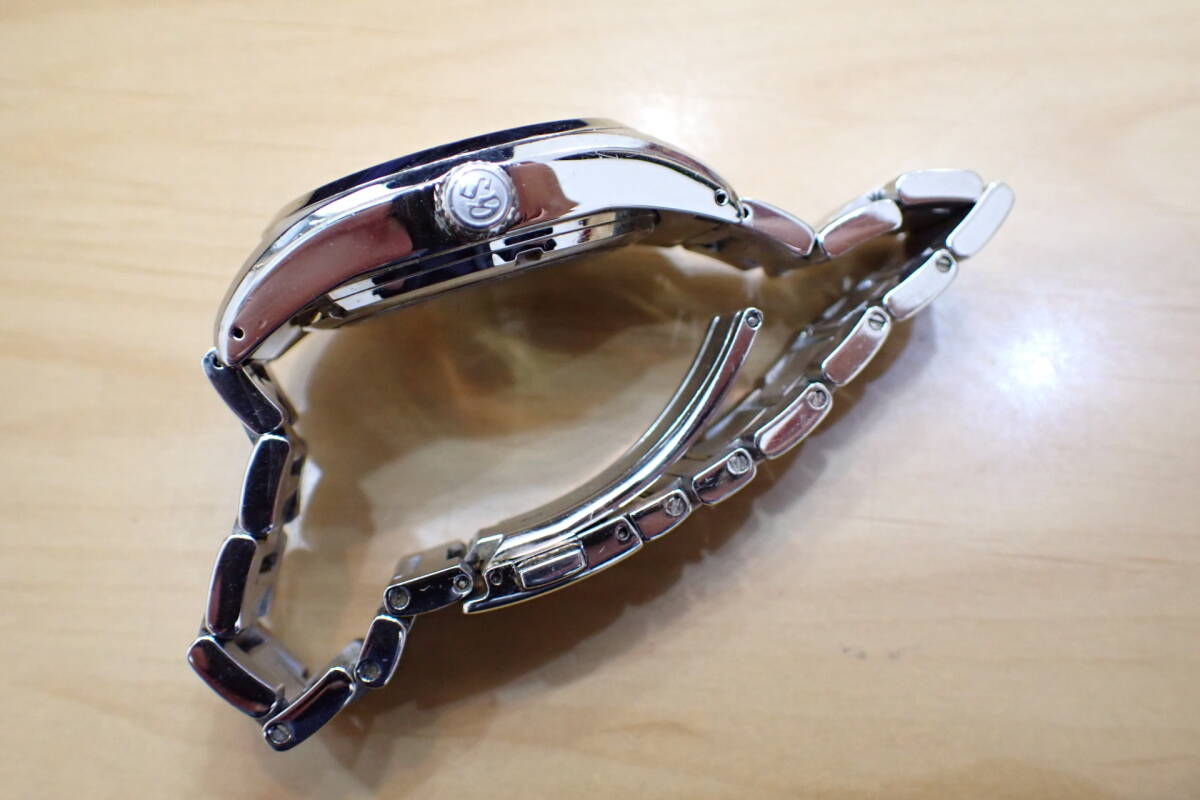 正規 ◆グランドセイコー/GS ◆ SBGA001/9R65-0AA0 シルバー/パワーリザーブつき スプリングドライブ メンズ腕時計_4