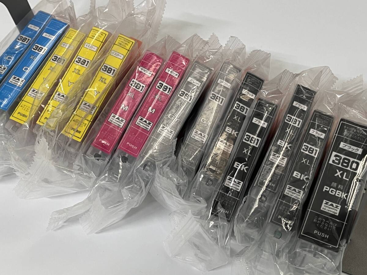 計14個 キャノン用 ZAZ BCI-381XLP 互換インク TS8130 TS8230 TS8330 TS8430 381 380 インク BCI-381 BCI-380　_2
