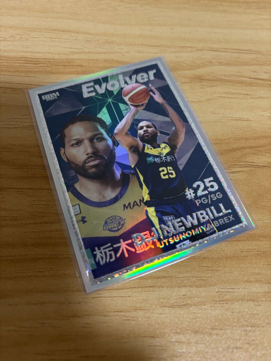 BBM 2024-25 B.LEAGUE 2nd Half 宇都宮ブレックス　D.J・ニュービル　Evolver 50枚限定　Bリーグ　バスケットボール_1