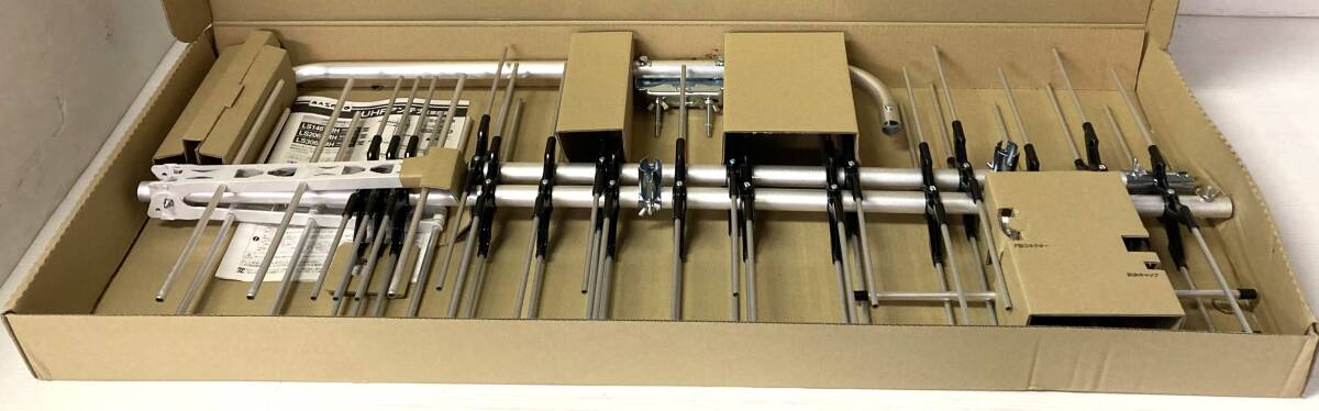 ★☆未使用 マスプロアンテナ 家庭用アンテナセット LS206TMH 取説冊子 UHF ch.13-34 20エレメント 超高性能型UHFアンテナ☆★_2