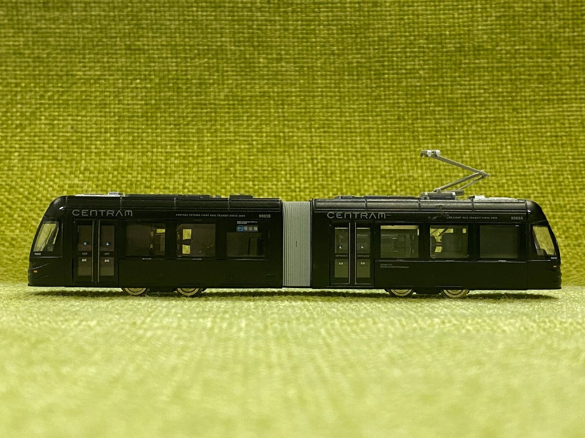 動作確認済●鉄コレ 富山市内電車環状線 セントラム 9000形 ブラック デ9003 動力化 N化 M化 富山地方鉄道 富山ライトレール LRT_3