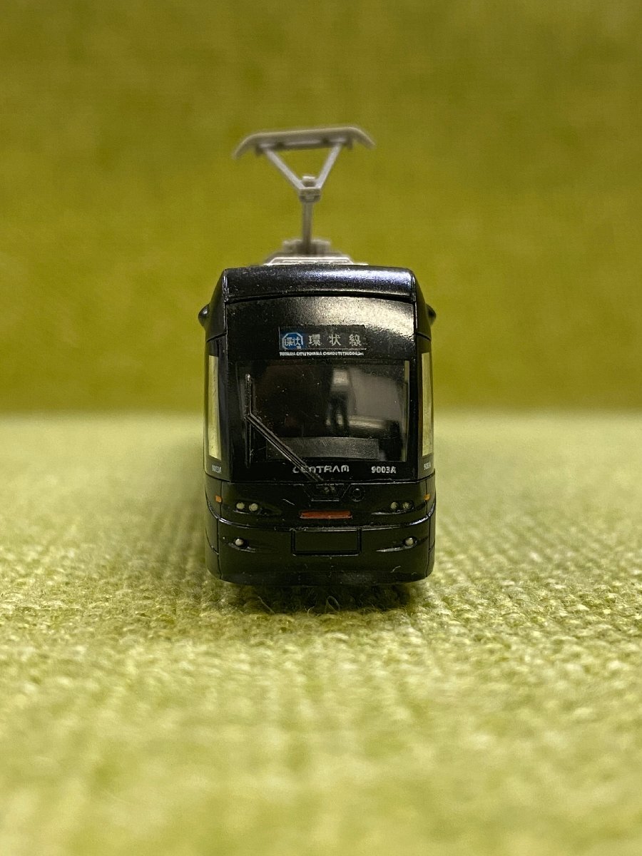 動作確認済●鉄コレ 富山市内電車環状線 セントラム 9000形 ブラック デ9003 動力化 N化 M化 富山地方鉄道 富山ライトレール LRT_4