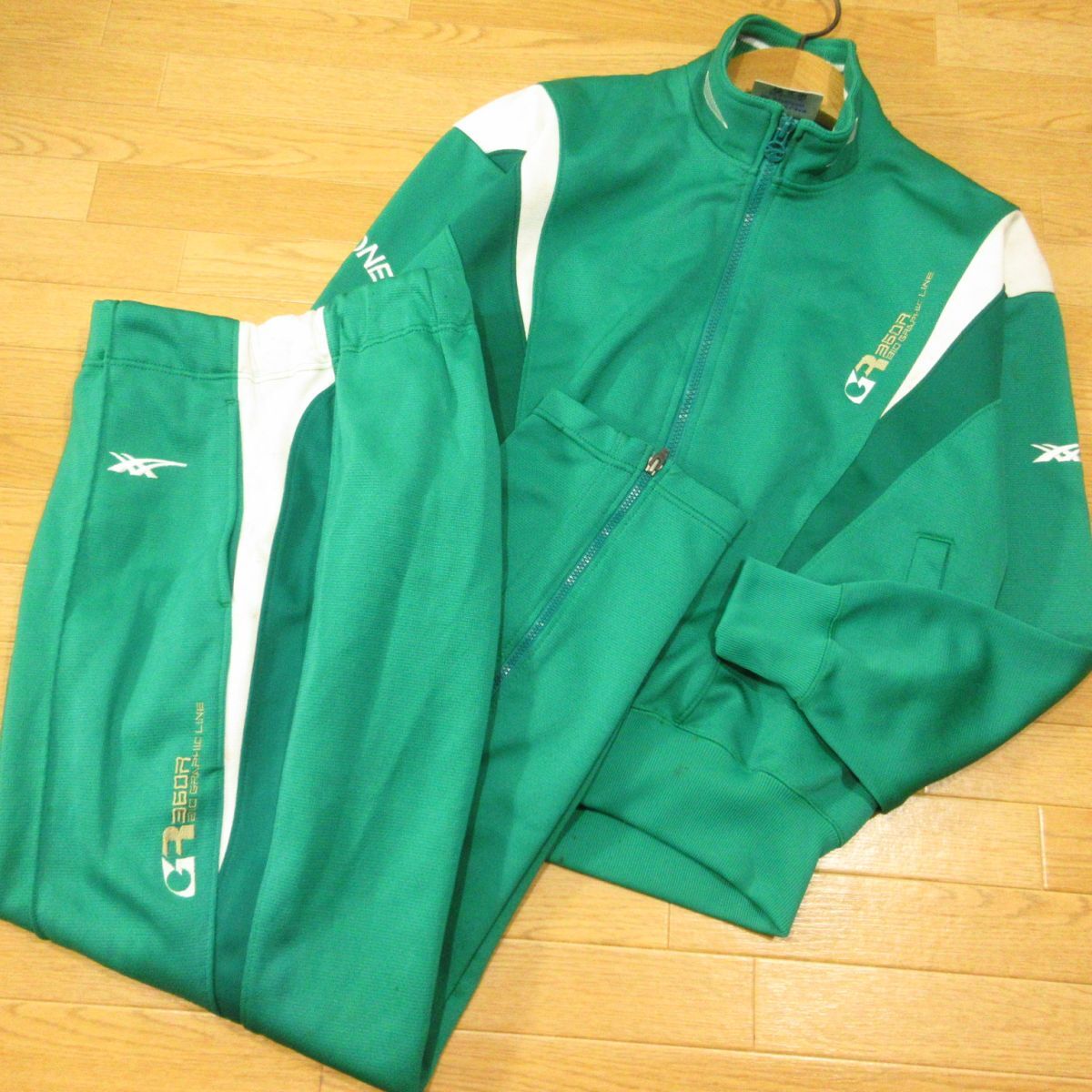 ◎希少 80s！M 上下セット！asics アシックス 昭和 レトロ