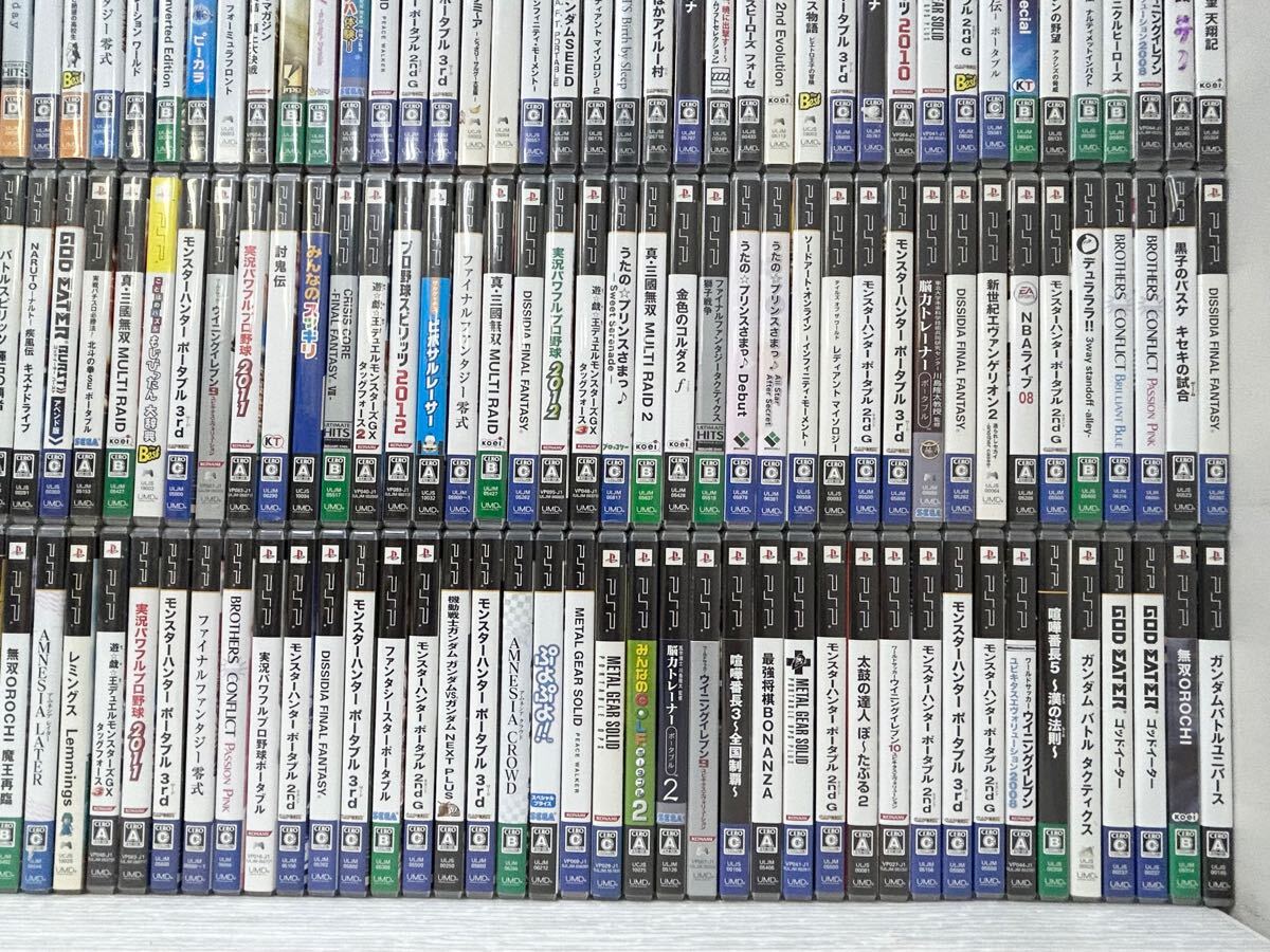 A ジャンク！1円〜 PSP ゲームソフト 計252本 約30kg PlayStation まとめ 大量 未確認/モンハン/ファイナルファンタジー/ガンダム/他_5