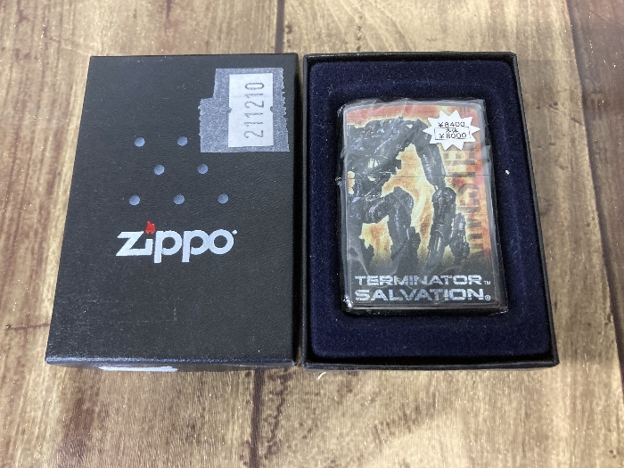 Z6a 未使用保管品 ZIPPO ジッポー 映画　ターミネーター コレクション 喫煙グッズ 現状品_1
