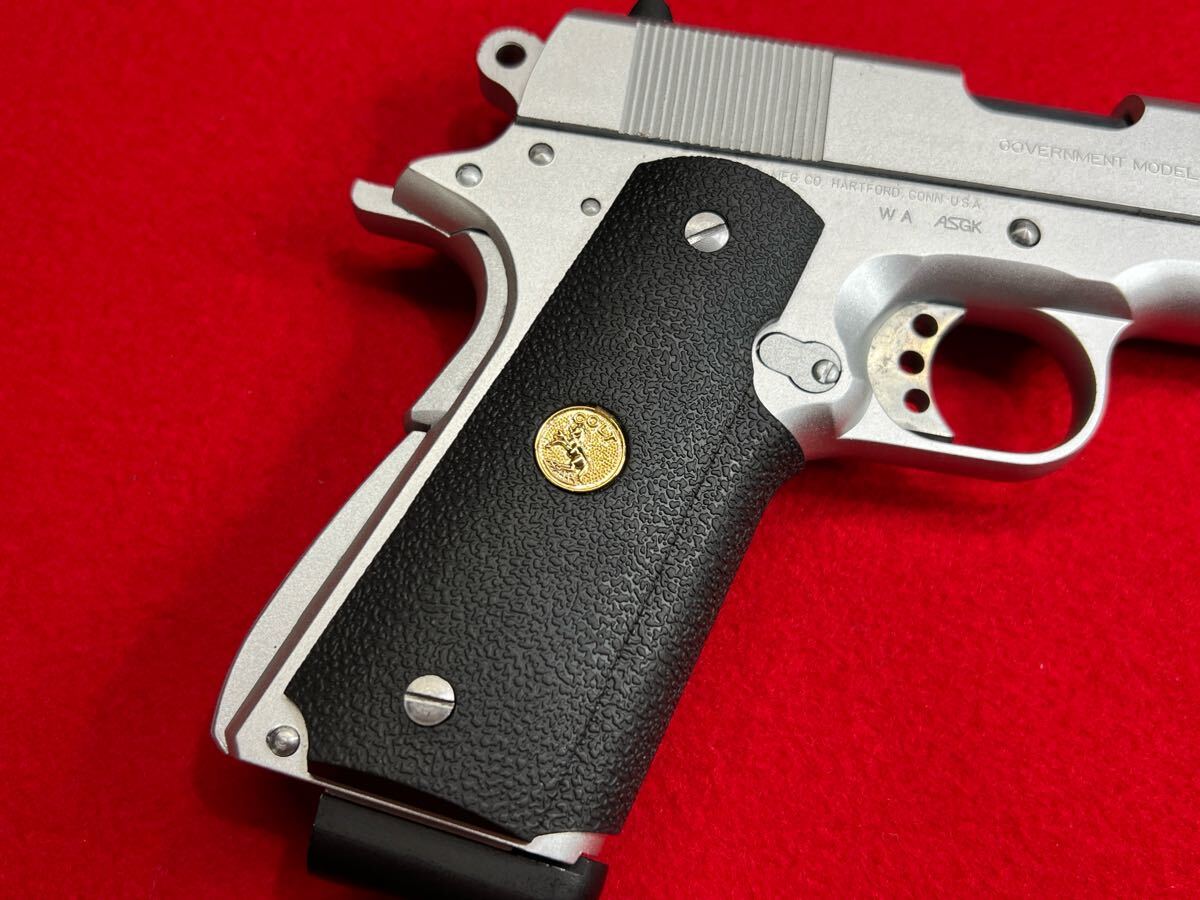 ガスガン DELTA ELITE COLT 10ミリAUTO GOVERNMENT COLT SPTFA MGF CO HARTFORD ...