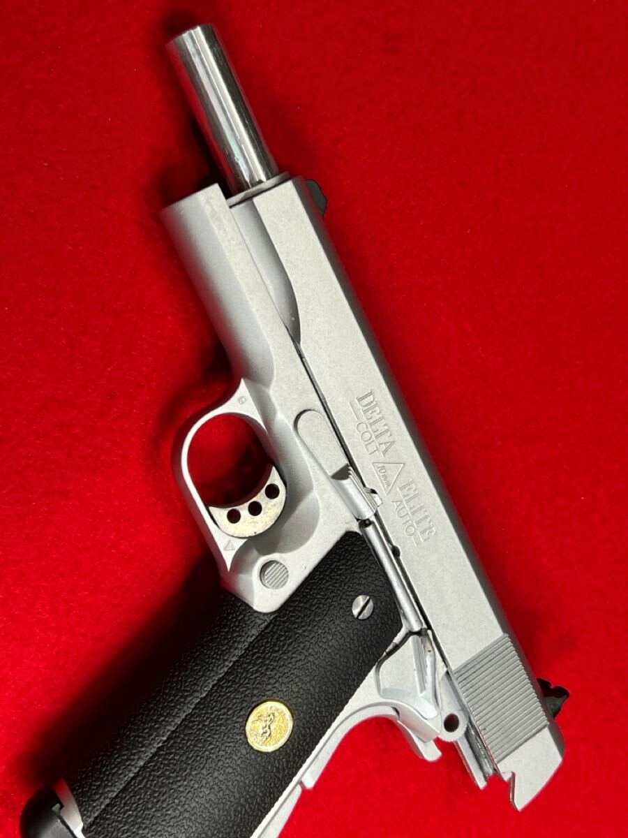 ガスガン DELTA ELITE COLT 10ミリAUTO GOVERNMENT COLT SPTFA MGF CO HARTFORD ...