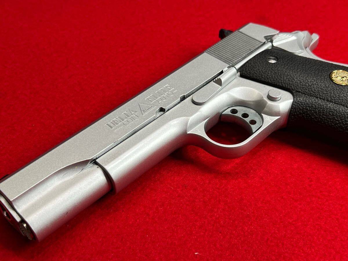 ガスガン DELTA ELITE COLT 10ミリAUTO GOVERNMENT COLT SPTFA MGF CO HARTFORD ...