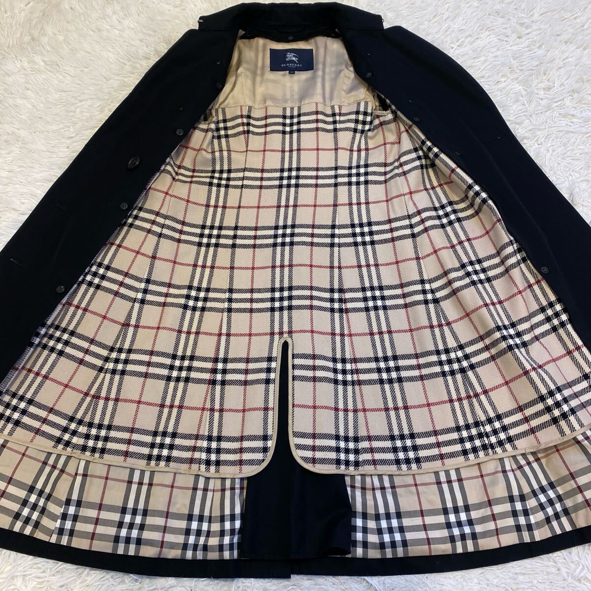 美品/希少Lサイズ】バーバリーロンドンBURBERRY LONDON トレンチコート