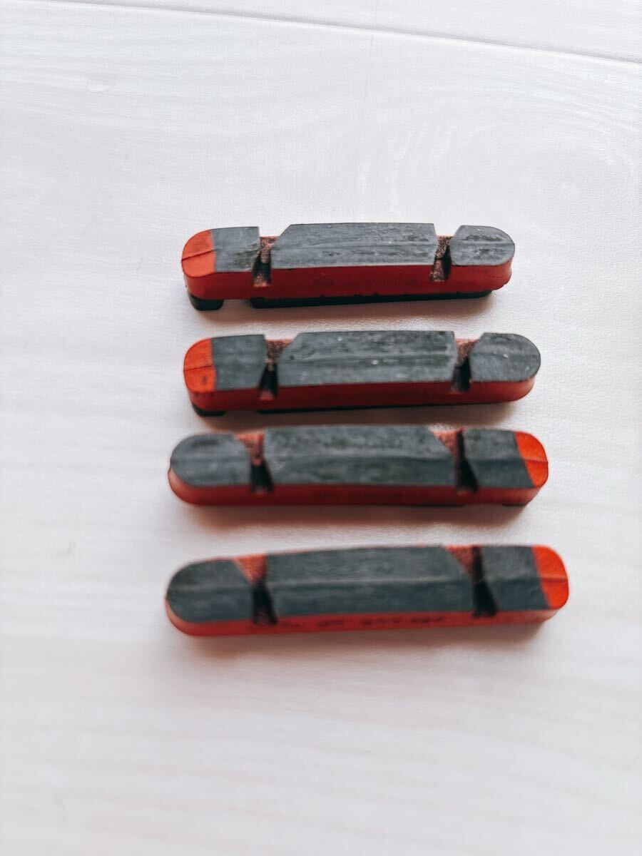 ★美品★ カンパニョーロ カーボンリム用 ブレーキパッド 前後セット　シマノ用_3