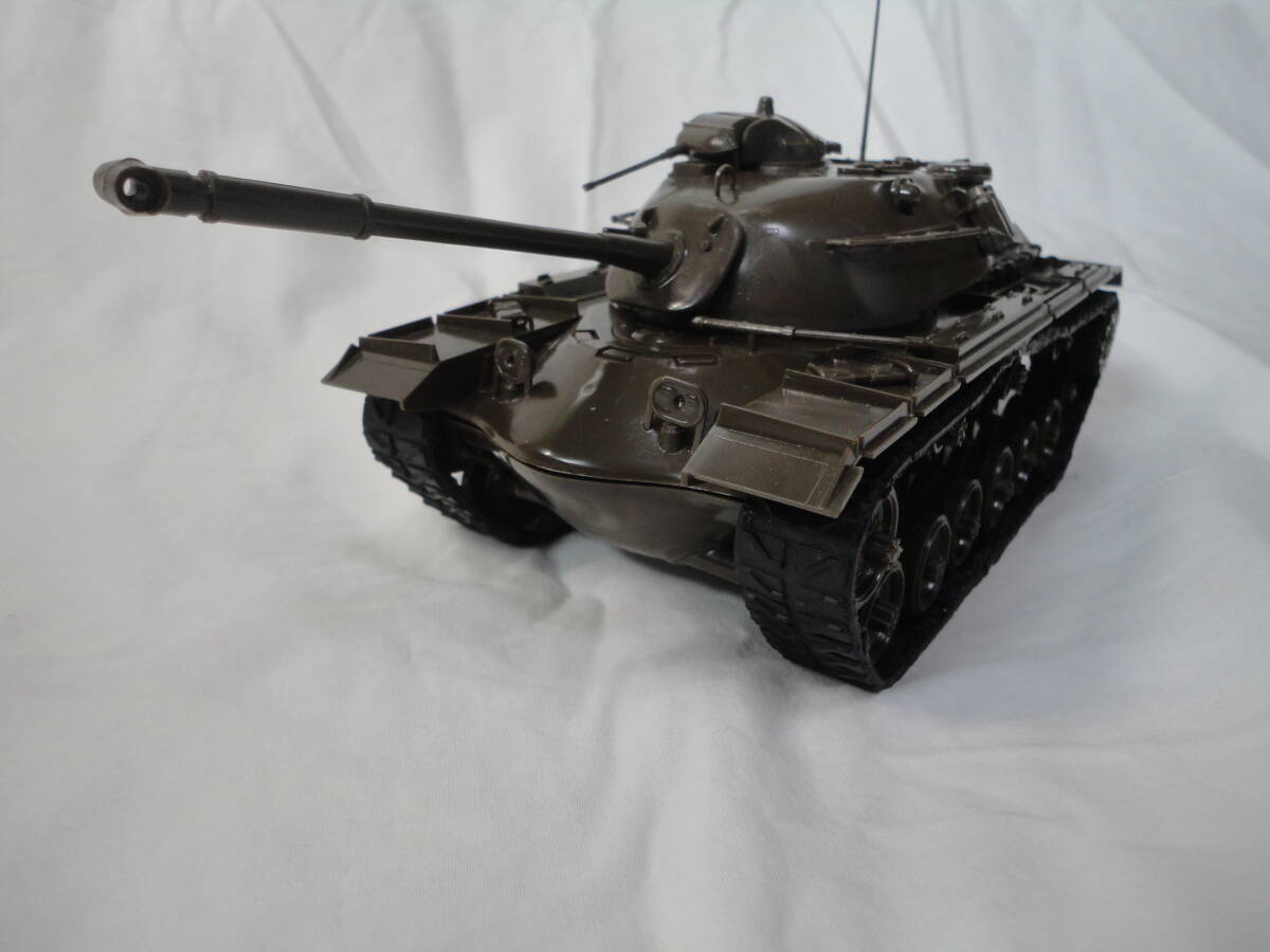 タミヤ　1/35戦車シリーズ6 アメリカM48A2パットン戦車　シングル　モーターライズ 組立済_1