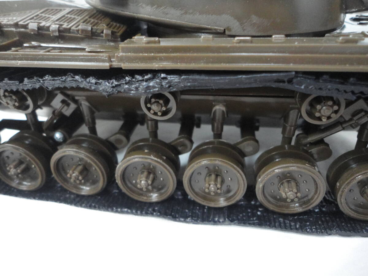 タミヤ　1/35戦車シリーズ6 アメリカM48A2パットン戦車　シングル　モーターライズ 組立済_4