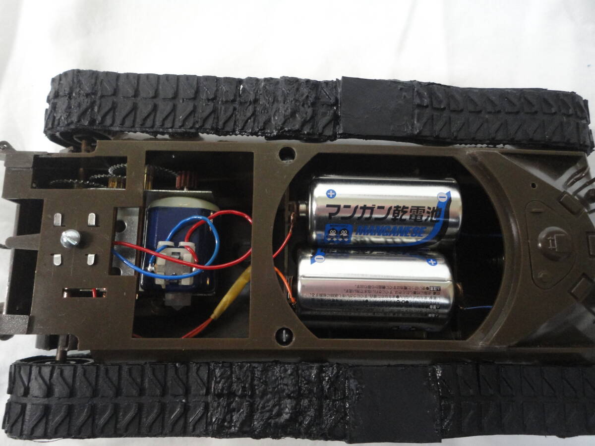 タミヤ　1/35戦車シリーズ6 アメリカM48A2パットン戦車　シングル　モーターライズ 組立済_6