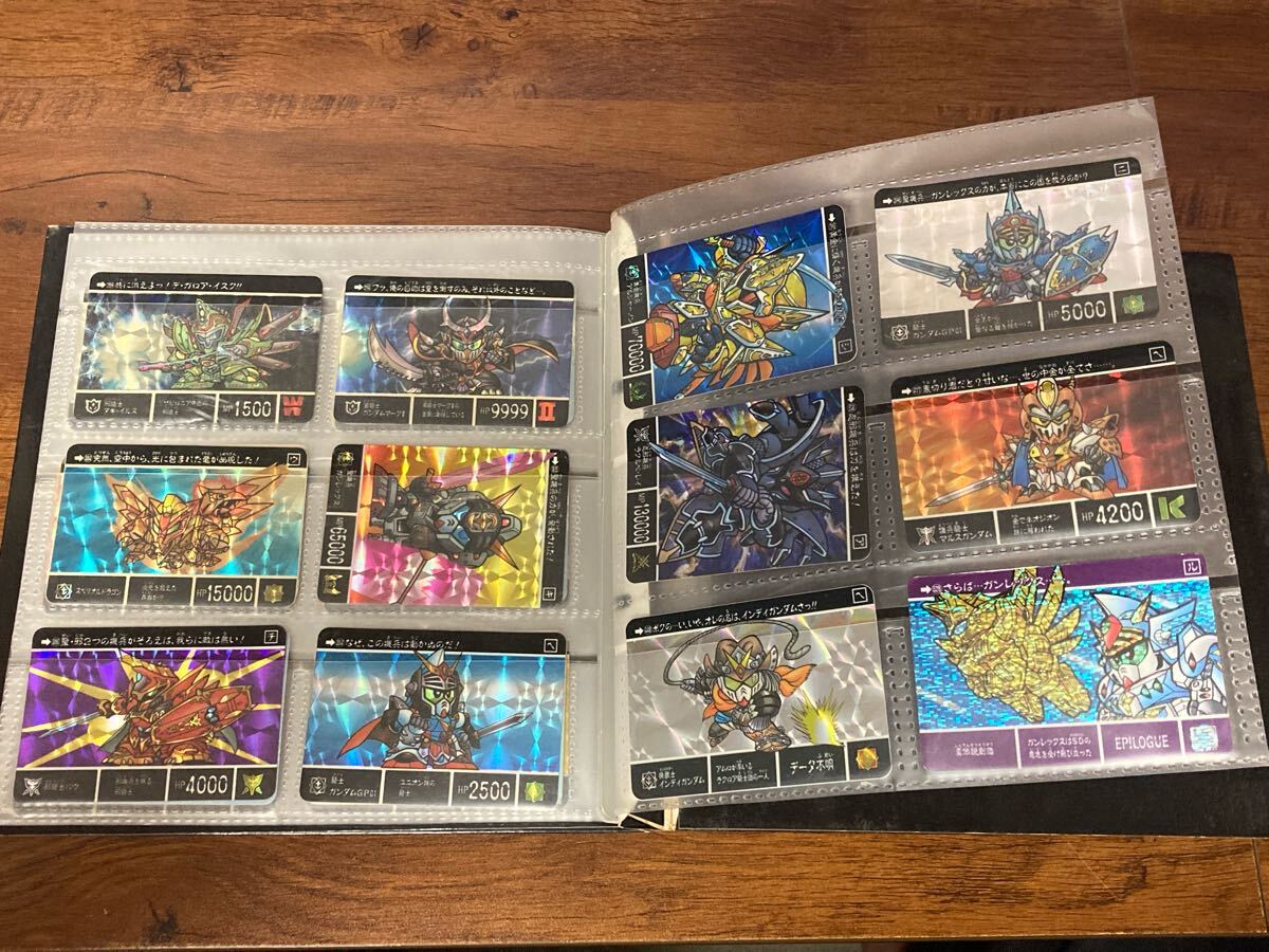 SDガンダム外伝 ネオバトル BB戦士 当時物 キラカードダス大量まとめ＋カードダスアルバム セット プリズム GUNDAM CARD CR _7