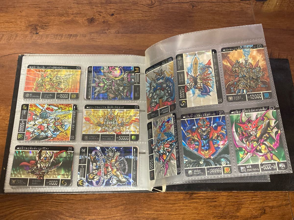 SDガンダム外伝 ネオバトル BB戦士 当時物 キラカードダス大量まとめ＋カードダスアルバム セット プリズム GUNDAM CARD CR _8