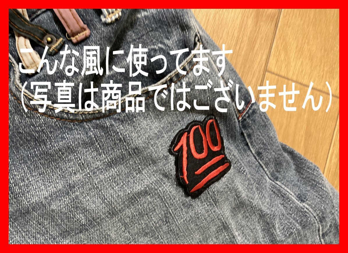 ワッペン No.0027 刺繍ワッペン アップリケ リメイク アイロンワッペン 手芸 ホワイトローズ_3