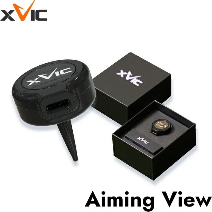 １円★Aiming View エイミングビュー xVIC AI練習器★てらゆー氏お勧めのゴルフ練習器具 アライメント/方向性改善 Youtube Tera-You-Golf★_1