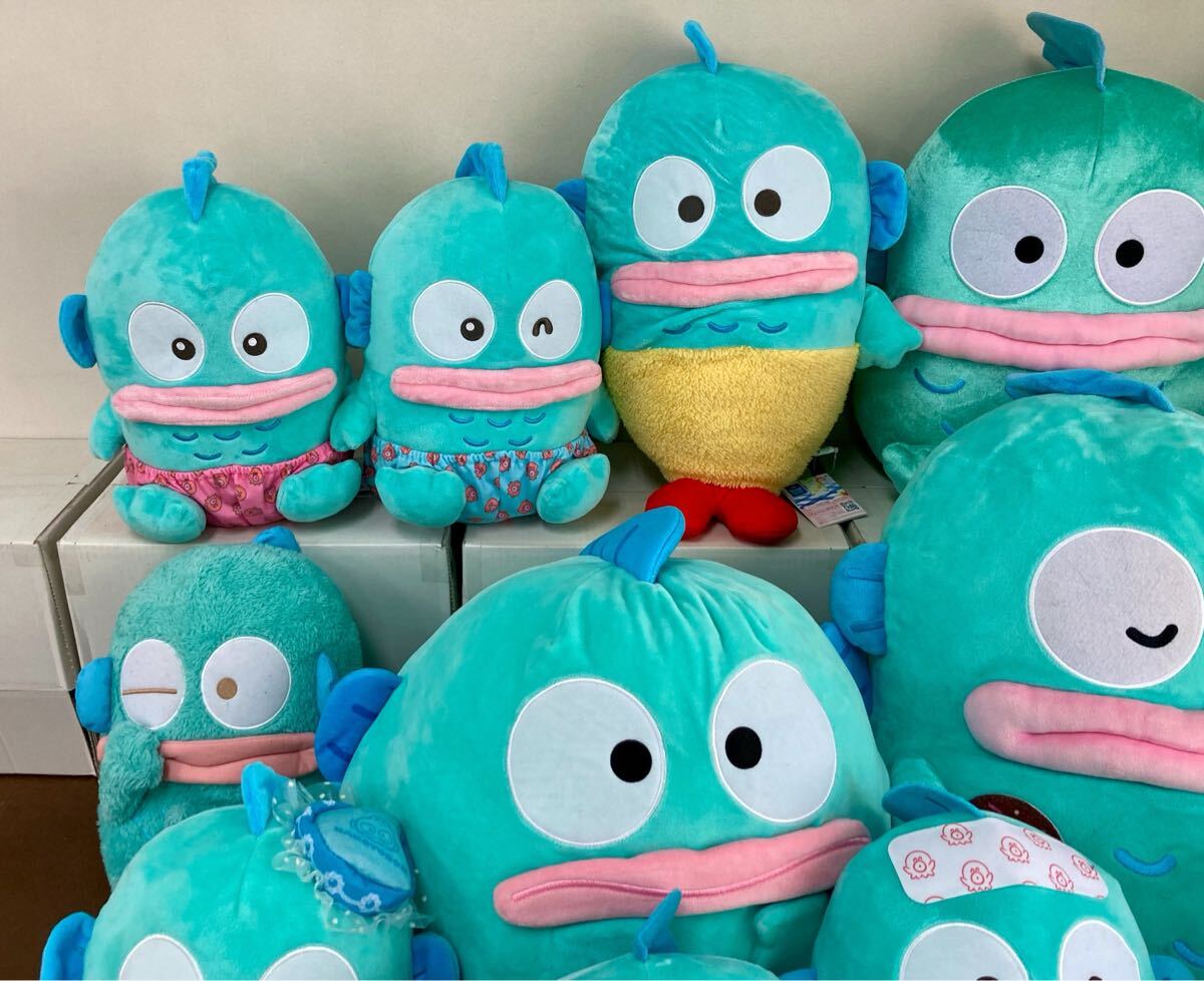 RR069) サンリオ ハンギョドン ぬいぐるみ 大量セット まとめ売り
