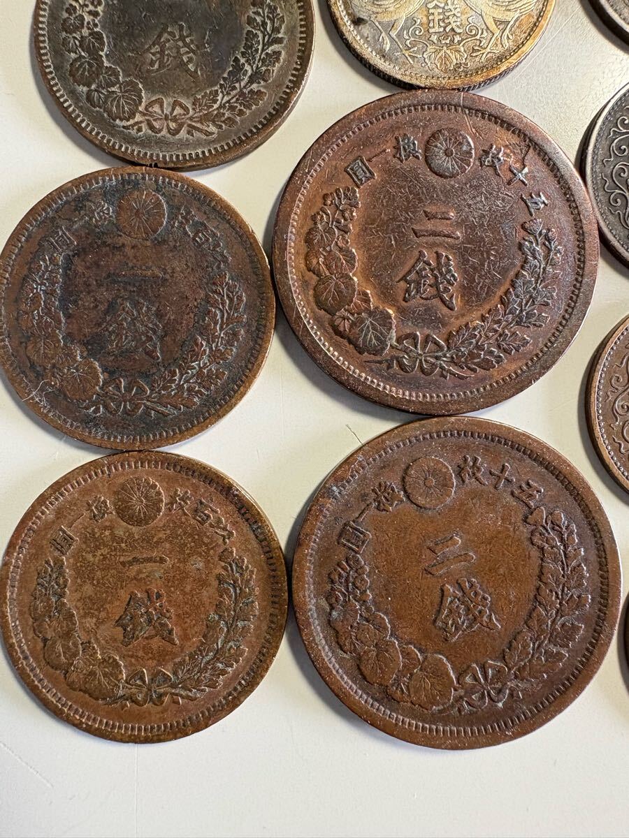 古銭 硬貨まとめて！ 日本古銭 アンティーク_10